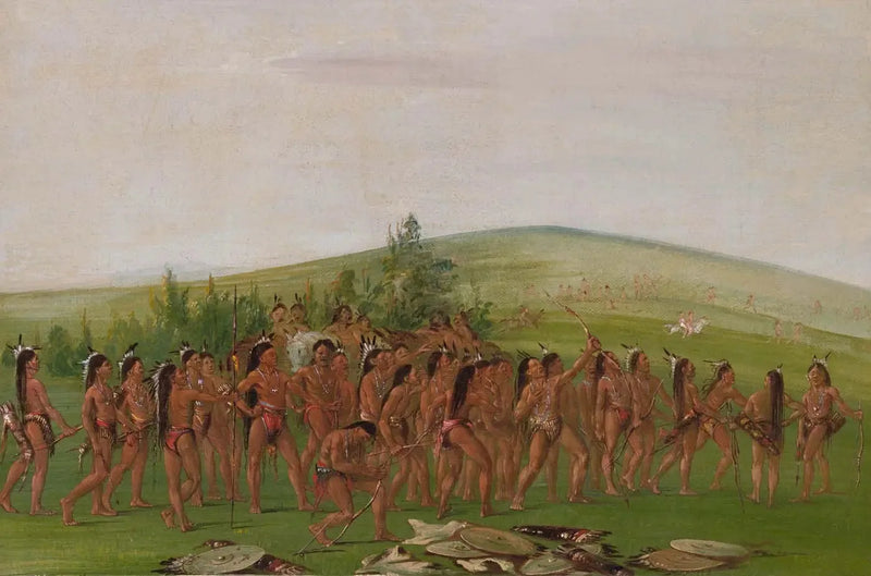 만단의 활쏘기 - 조지 캐틀린

Source:
Tir à l'arc des Mandan - George Catlin