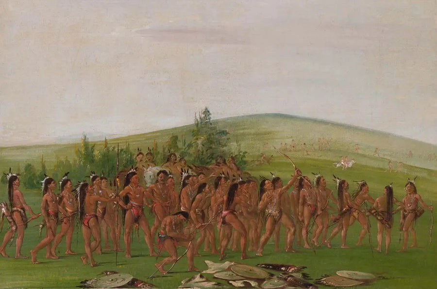 만단의 활쏘기 - 조지 캐틀린

Source:
Tir à l'arc des Mandan - George Catlin