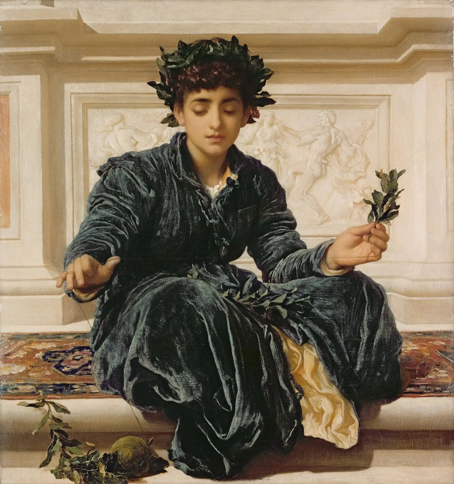 왕관을 만들기 - 프레데릭 레이튼

Source:
Tisser la couronne - Frederic Leighton