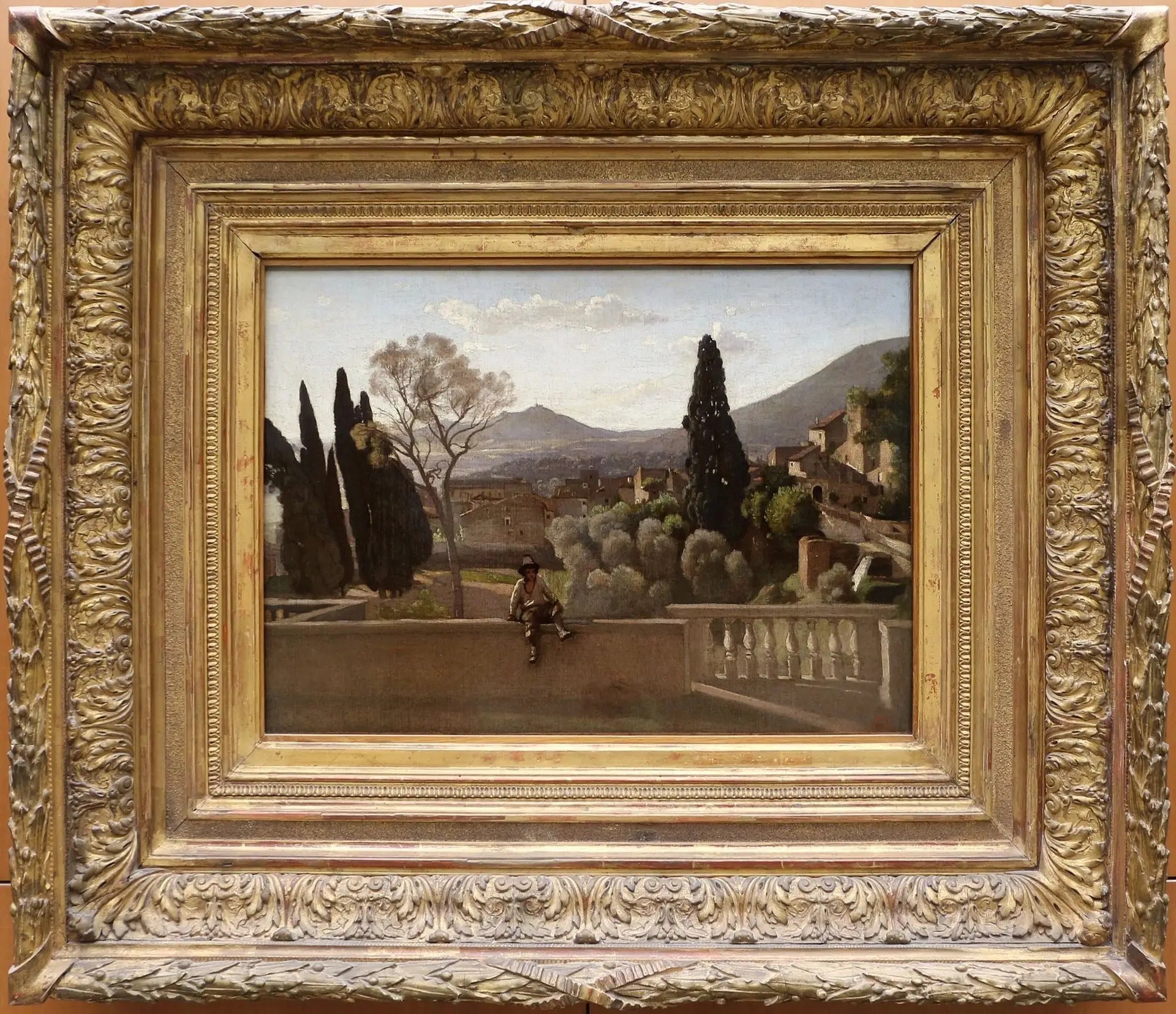 Tivoli les jardins de la Villa d’Este - Jean-Baptiste Camille Corot - Alpha Reproduction