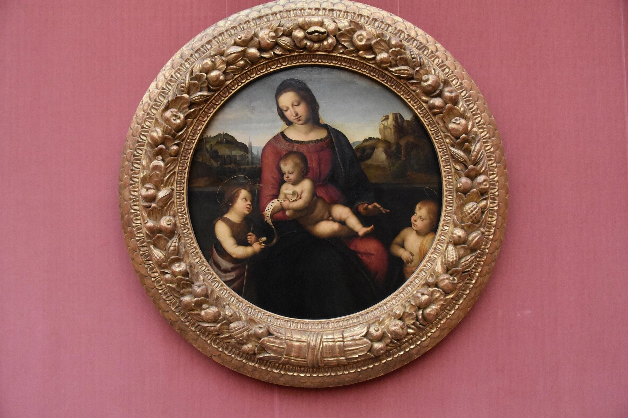 La Madone Terranuova - Raphaël Sanzio - Réproduction huile sur toile