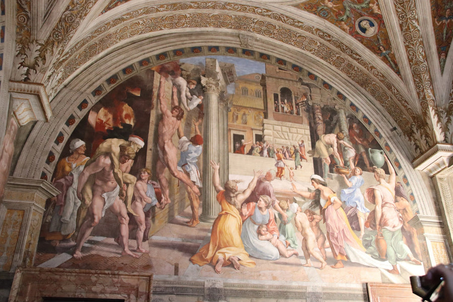 L'Incendie du Borgo - Raphaël Sanzio
