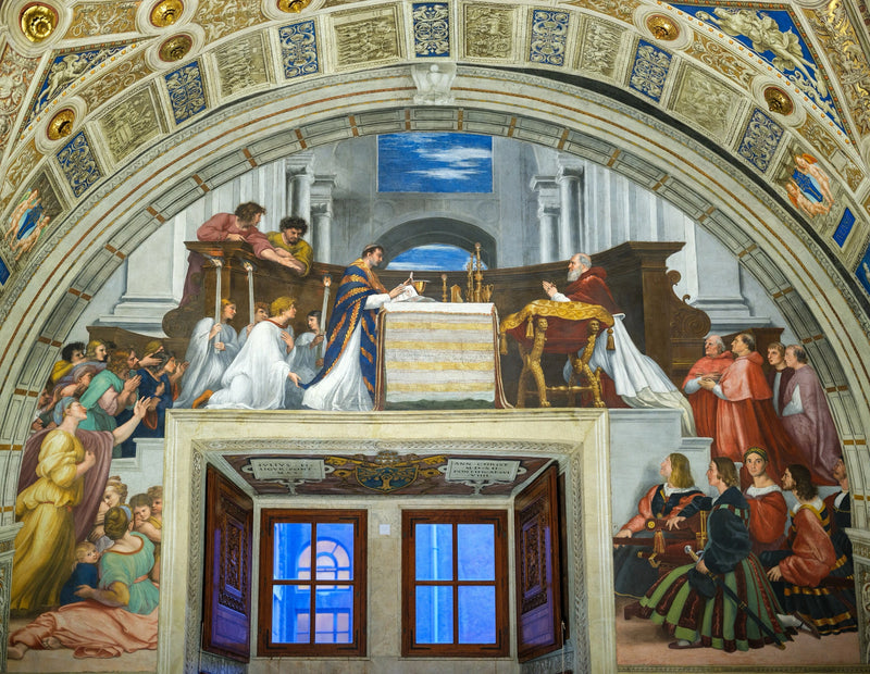La Messe de Bolsène - Raphaël Sanzio
