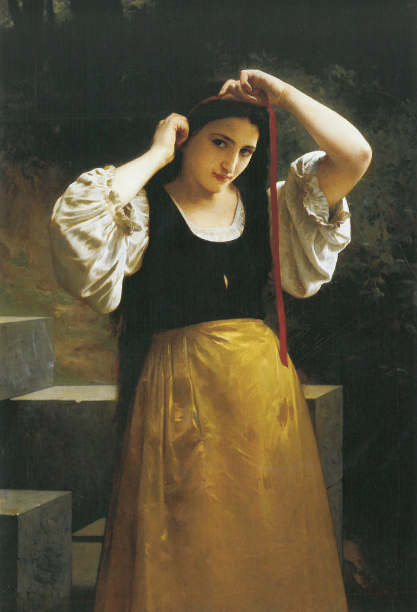 La Toilette rustique (1869) - Bouguereau