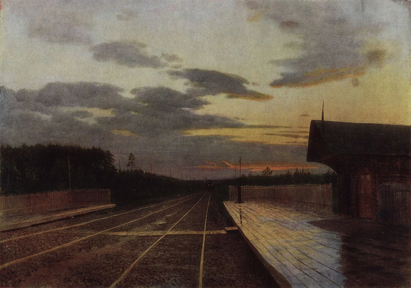 Soir après la pluie - Isaac Levitan