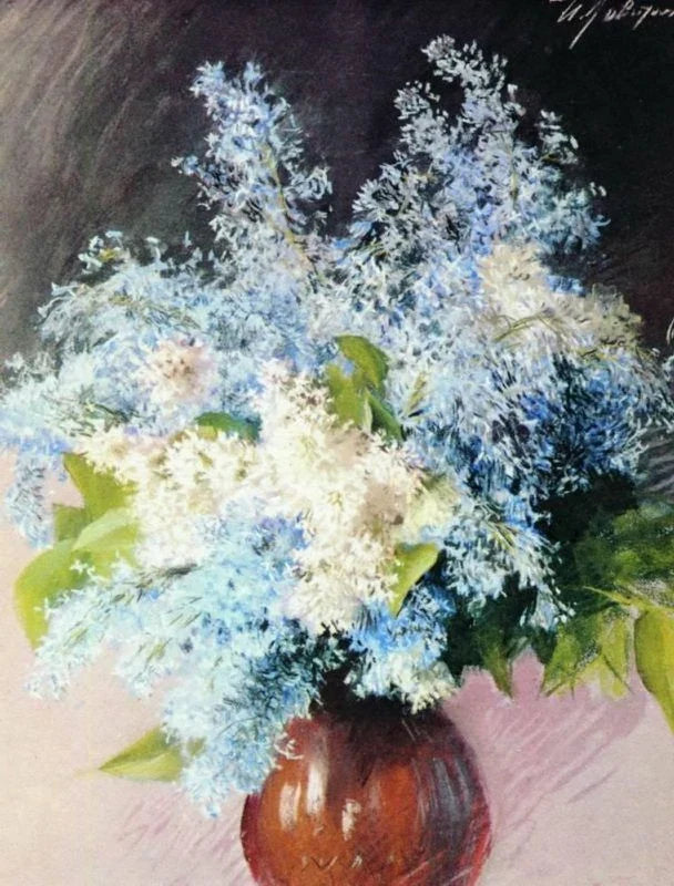 Lilas, peinture de Isaac Levitan