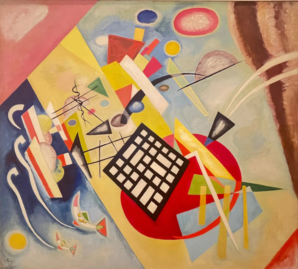 Trame noire - Vassily Kandinsky image 1 copie de tableau peinte à la main