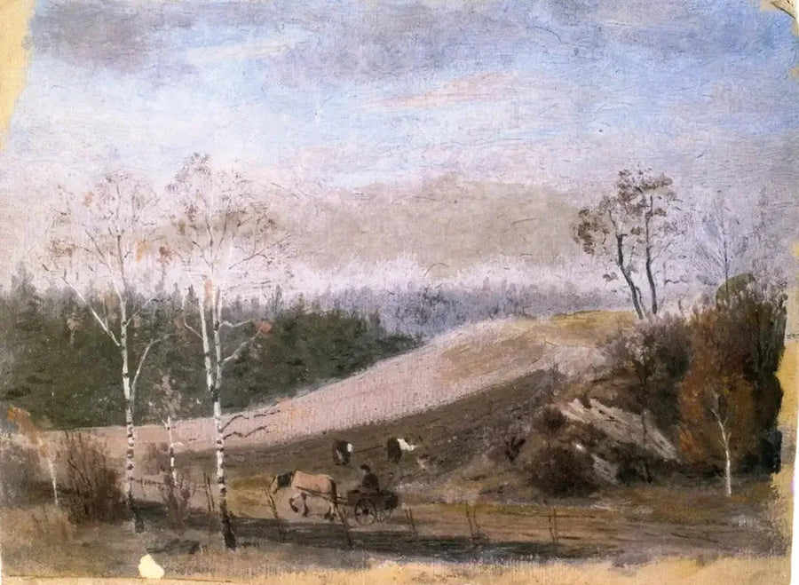 가을의 작업 - 에드바르 뭉크