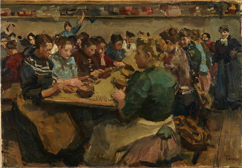 Trieuses à café - Isaac Israëls image 1 reproduction de peinture à l’huile
