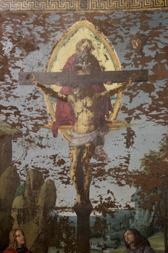 성 세바스찬과 성 로흐가 함께하는 삼위일체, 1497-1499년경 - Raphaël