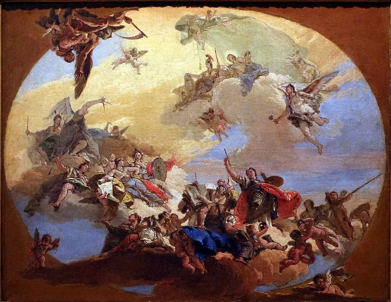 예술의 승리 - 조반니 바티스타 티에폴로

Source:
Triomphe des arts - Giovanni Battista Tiepolo