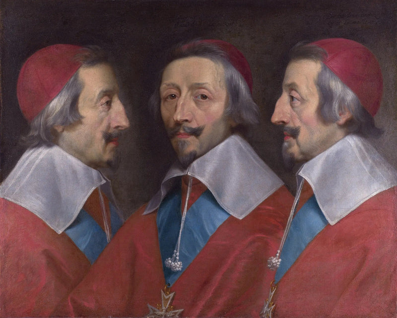 리쉘리오 추기경의 삼중 초상화 - 필리프 드 샹파뉴

Source:
Triple portrait du cardinal de Richelieu - Philippe de Champaigne