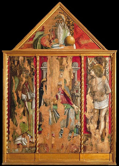 Triptyque - Carlo Crivelli - Alpha Reproduction