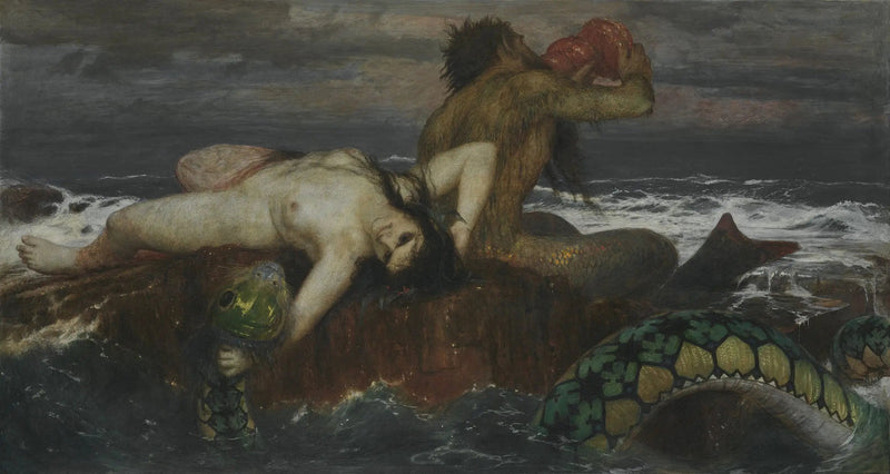 트리톤과 네레이드 - 아놀드 뵉클린

Source:
Triton et Néréide - Arnold Böcklin