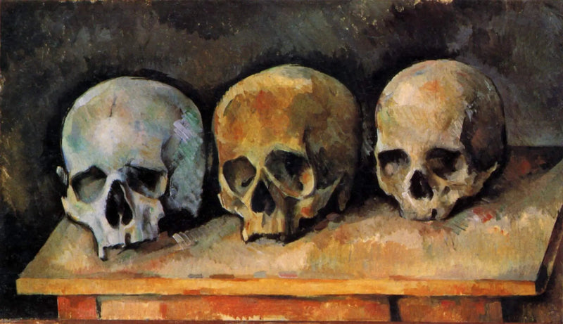 세 개의 해골 - Paul Cézanne