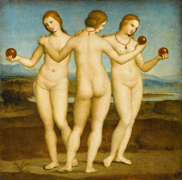 세 가지 은총, 1504-1505년경 - Raphaël