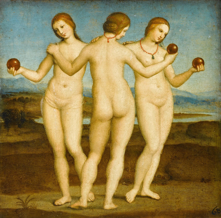 세 가지 은총, 1504-1505년경 - Raphaël
