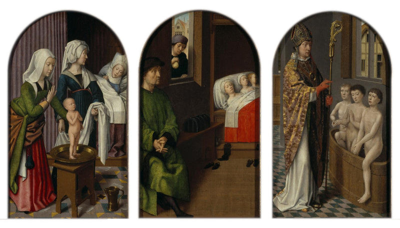 성 니콜라스의 세 전설 - 제라르 다비드