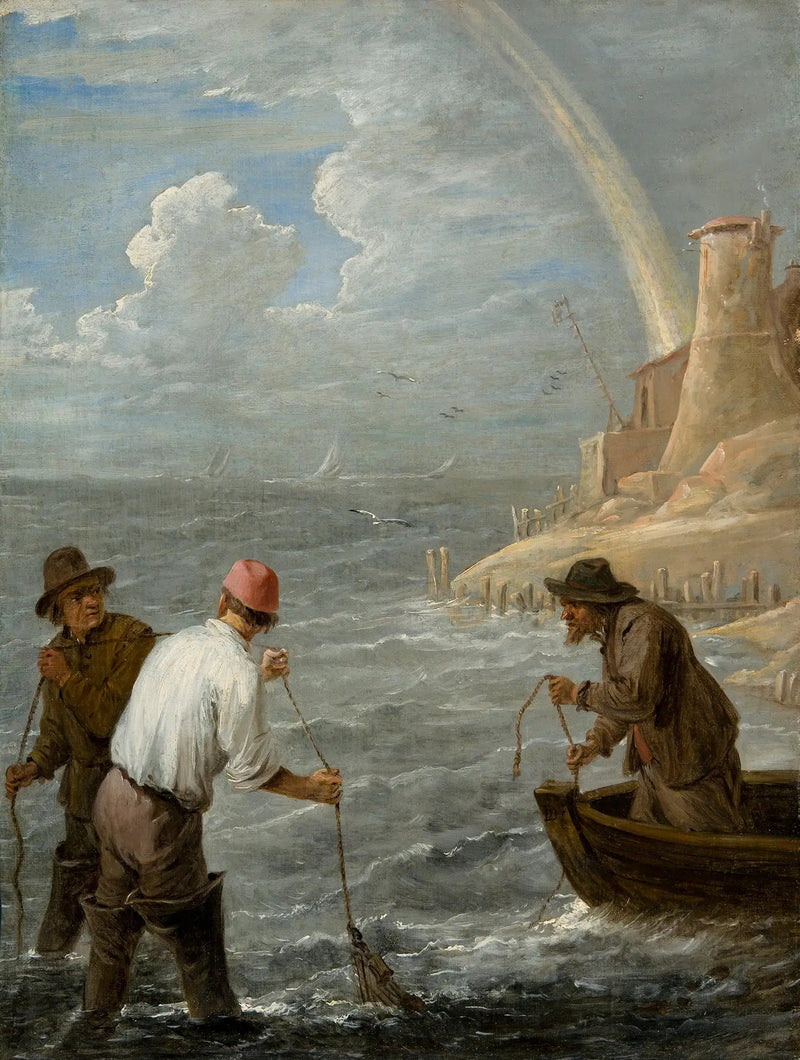 세 명의 어부가 그물질을 하는 모습 - 데이비드 테니어스 주니어

Source:
Trois pêcheurs lançant leurs filets - David Teniers le Jeune