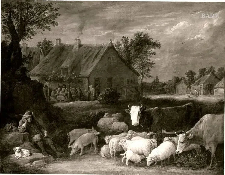 마을의 무리 - 데이비드 테니어르 더 쥬네

Source:
Troupeau dans un village - David Teniers le Jeune
