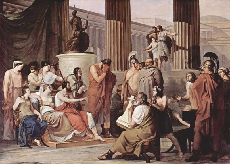울리세가 알키노오의 궁전에서 - 프란체스코 하이엠

Source:
Ulysse à la cour d'Alcinoos - Francesco Hayez