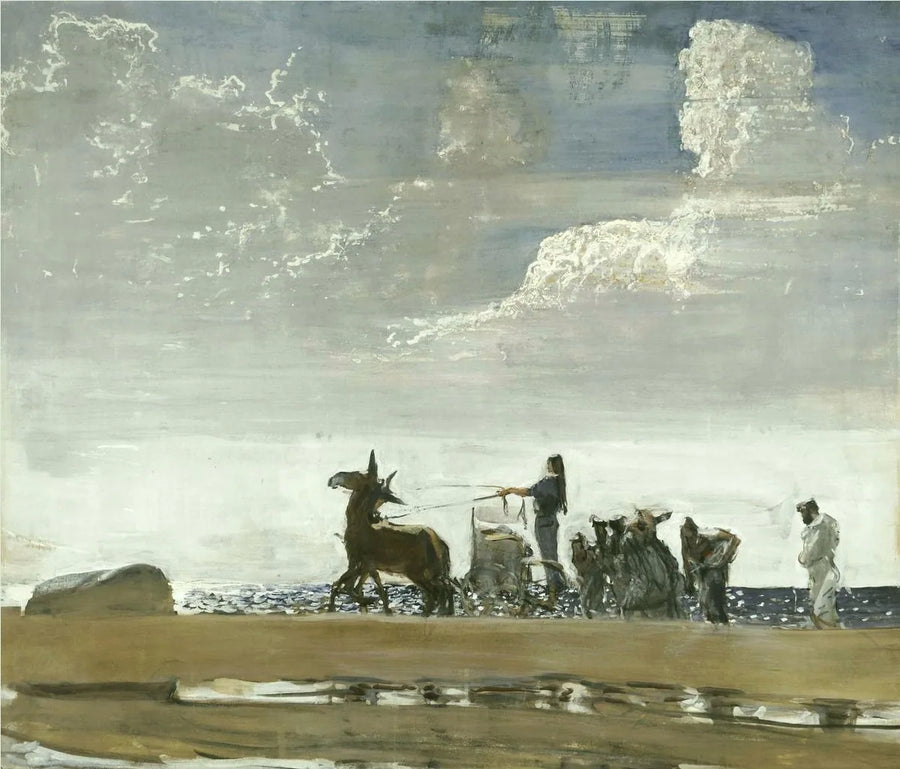 Ulysse et Nausicaa - Valentin Serov image 1 copie de tableau peinte à la main