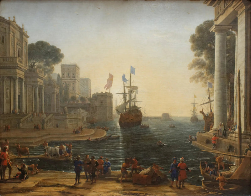 율리시스가 크리세이즈를 아버지에게 돌려주는 장면 - 클로드 로랭

Source:
Ulysse remet Chryséis à son père - Claude Lorrain