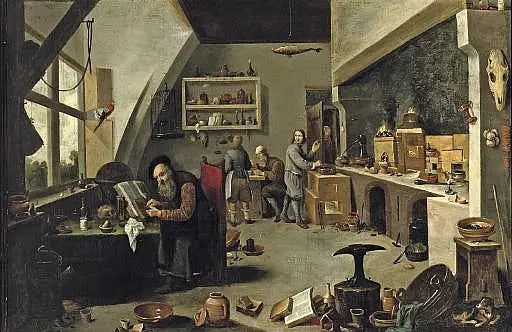 작업장에 있는 연금술사 - 데이비드 테니어스 더 쥬네

Source:
Un alchimiste dans son atelier - David Teniers le Jeune