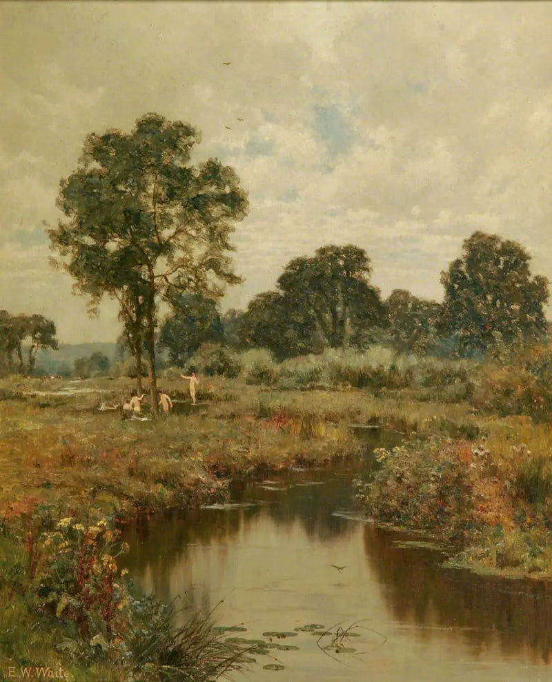 오월의 오후, 울햄프턴, 버크셔 - 에드워드 윌킨스 웨이트

Source:
Un après-midi d'août, Woolhampton, Berkshire - Edward Wilkins Waite