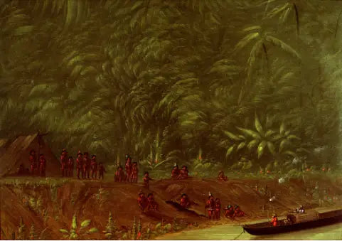 무라의 야영지 - 배의 스케치 - 조지 캐틀린

Source:
Un campement de Mura - Croquis de bateau - George Catlin