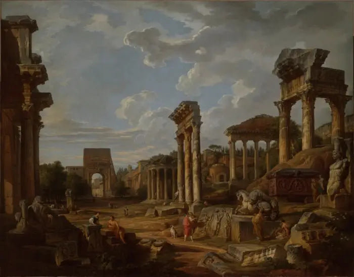 로마 포럼의 기분 전환 - 조반니 파올로 파니니

Source:
Un caprice du forum romain - Giovanni Paolo Panini