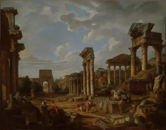 로마 포럼의 기분 전환 - 조반니 파올로 파니니

Source:
Un caprice du forum romain - Giovanni Paolo Panini