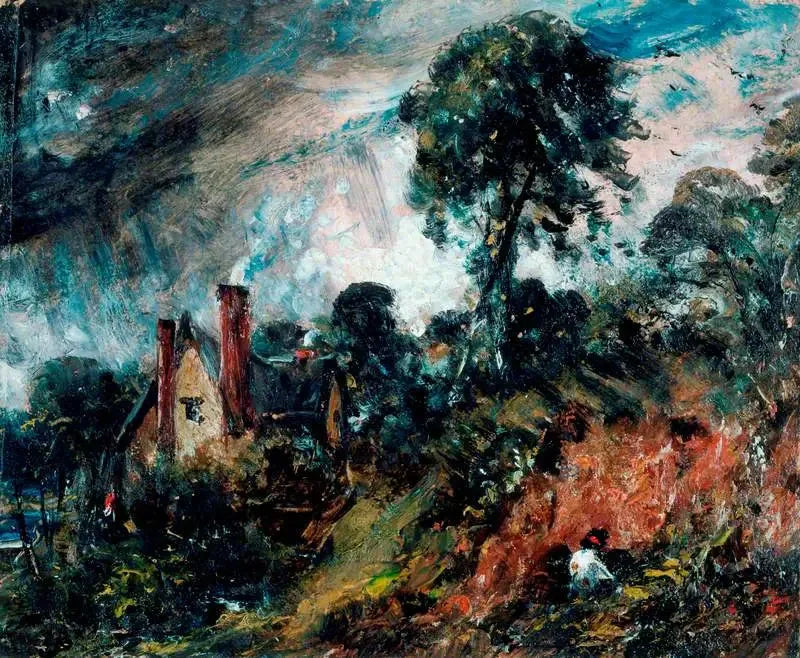 나무 사이의 오두막과 모래 언덕 - 존 콘스터블

Source:
Un chalet parmi les arbres avec un banc de sable - John Constable