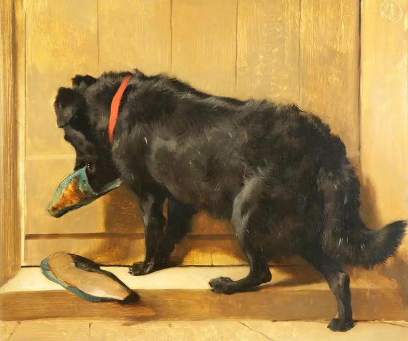 개와 슬리퍼 - 에드윈 헨리 랜드시어

Source:
Un chien avec une pantoufle - Edwin Henry Landseer