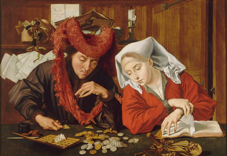 Un échevin et sa femme - Marinus van Reymerswale - Alpha Reproduction