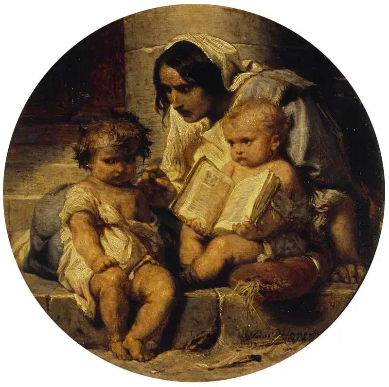 읽기를 배우는 아이 - 폴 들라로슈

Source:
Un enfant qui apprend à lire - Paul Delaroche