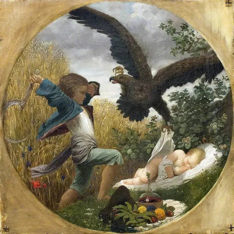 아기에게 독수리로부터 방어하는 소년 - 프레데릭 레이튼

Source:
Un garçon défendant un bébé contre un aigle - Frederic Leighton