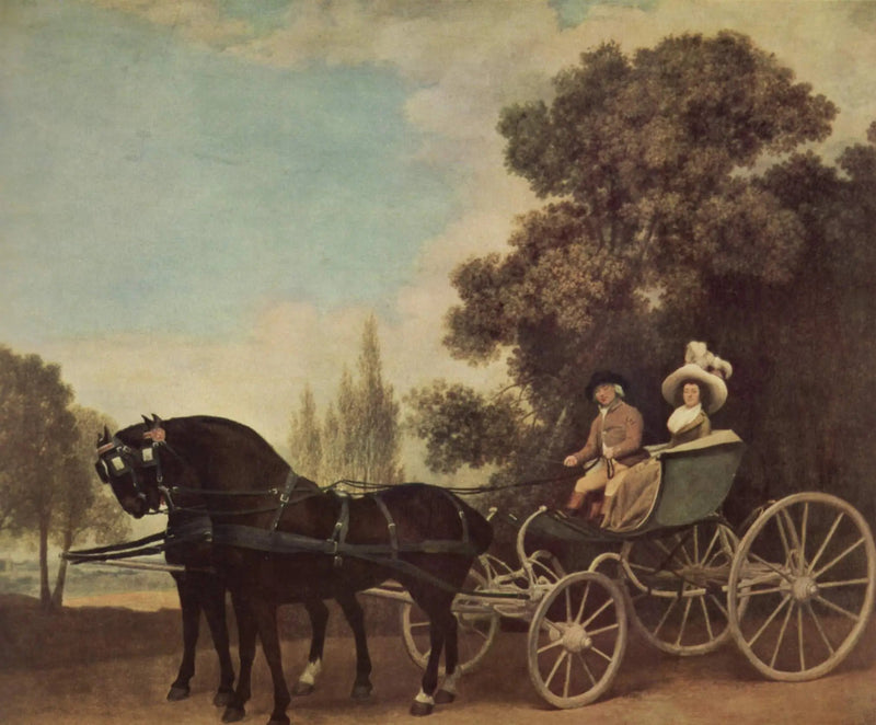 남성 한 사람이 여성과 함께 페이턴을 타고 있는 모습 - 조지 스터브스

Source:
Un gentleman conduisant une dame dans une phaéton - George Stubbs