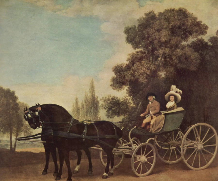 남성 한 사람이 여성과 함께 페이턴을 타고 있는 모습 - 조지 스터브스

Source:
Un gentleman conduisant une dame dans une phaéton - George Stubbs