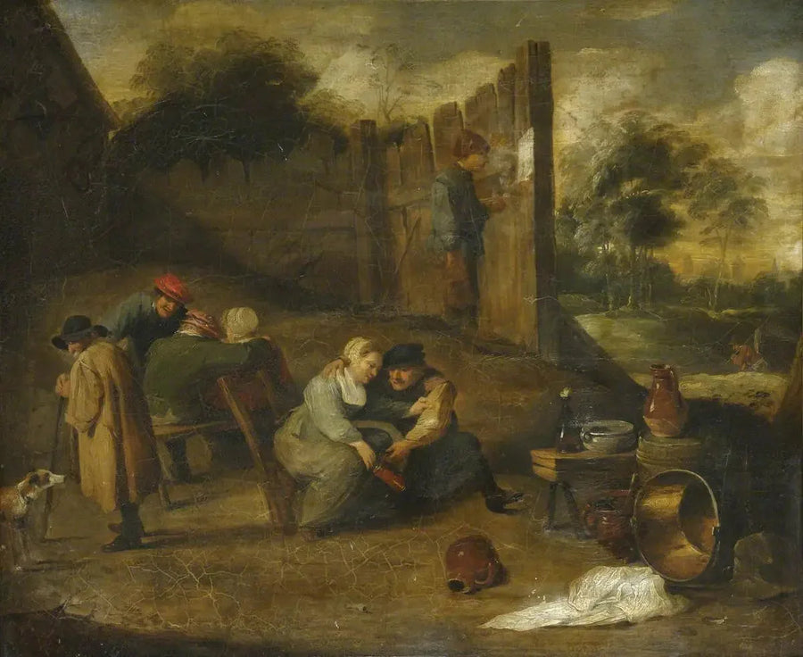양조장 앞의 농민들 그룹 - 데이비드 테니어스 주니어

Source:
Un groupe de paysans devant une taverne - David Teniers le Jeune