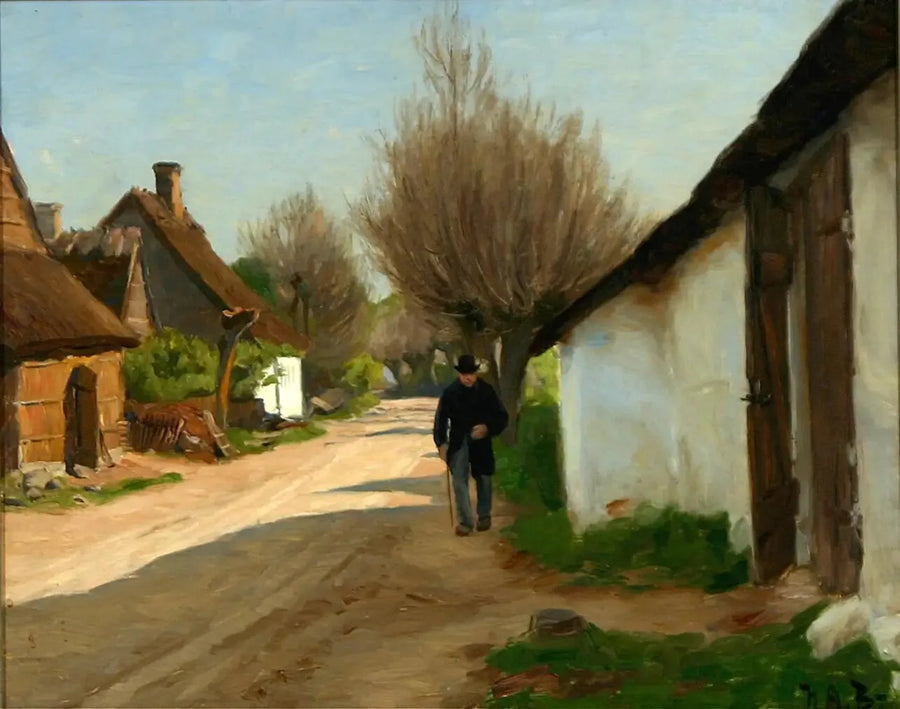 유화 복제 그림 - 알파 리프로덕션

Source:
Un homme âgé se promène dans le village. - H. A. Brendekilde