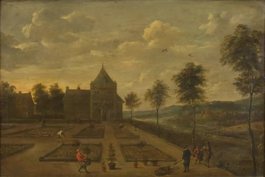 전원집 앞의 정원 - 데이비드 테니어스 더 쥬앙

Source:
Un jardin devant une maison de campagne - David Teniers le Jeune