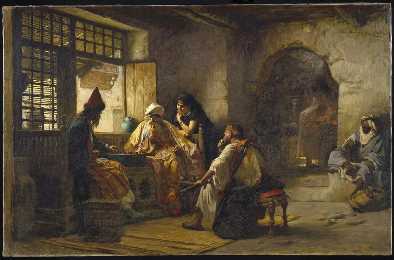흥미로운 게임 - 프레데릭 아서 브리그먼

Source:
Un jeu intéressant - Frederick Arthur Bridgman