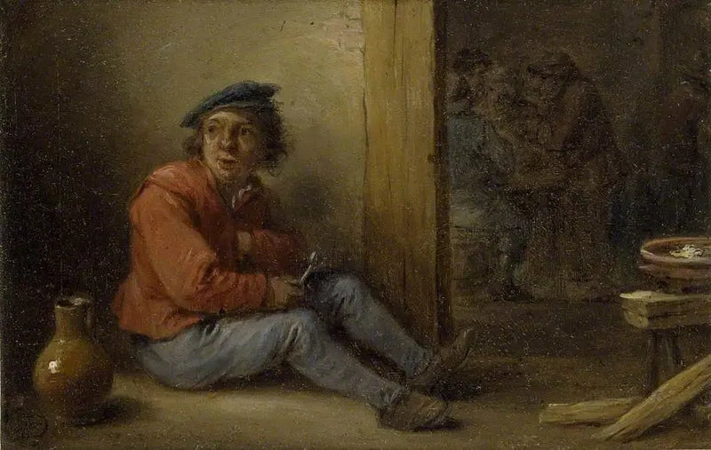 젊은 농부가 실내에 앉아 있는 모습 - 데이비드 테니어스 주니어

Source:
Un jeune paysan assis dans un intérieur - David Teniers le Jeune