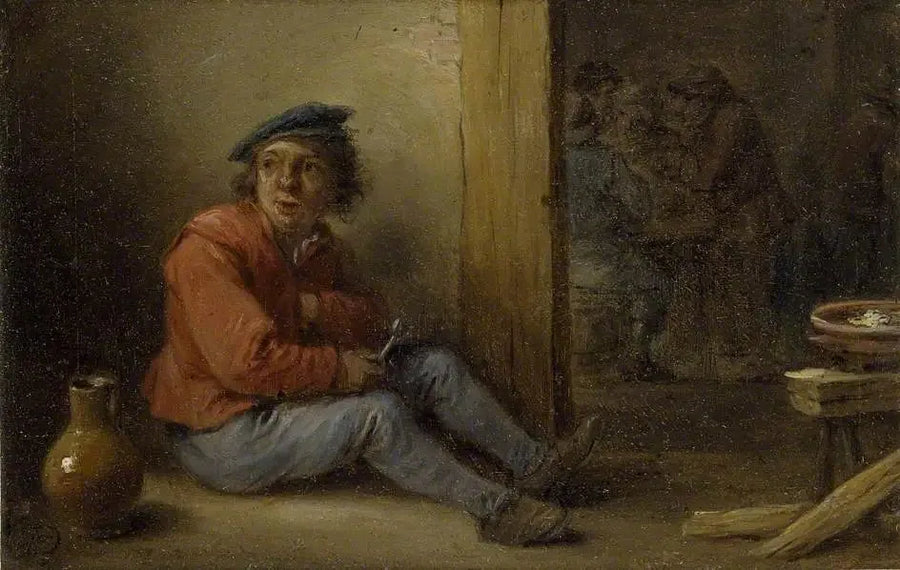 젊은 농부가 실내에 앉아 있는 모습 - 데이비드 테니어스 주니어

Source:
Un jeune paysan assis dans un intérieur - David Teniers le Jeune