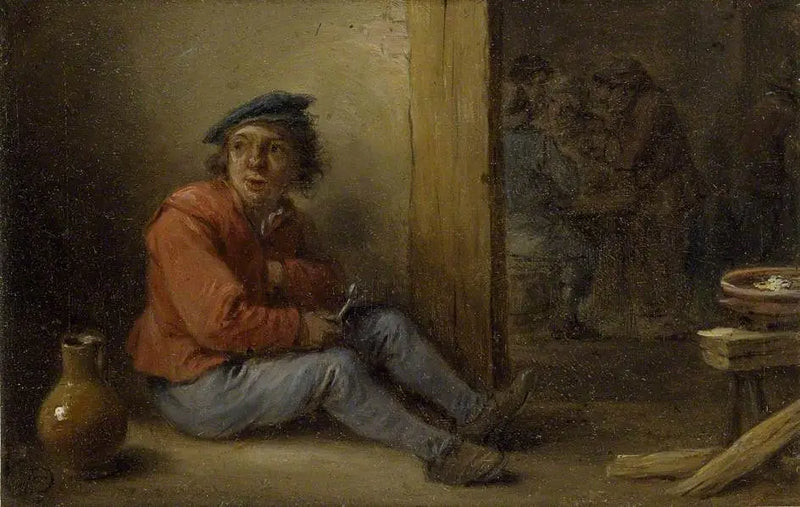 젊은 농부가 실내에 앉아 있는 모습 - 데이비드 테니어스 주니어

Source:
Un jeune paysan assis dans un intérieur - David Teniers le Jeune