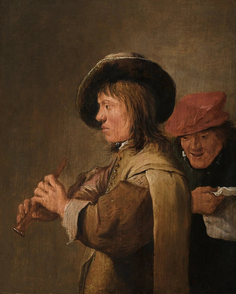 프로필에서 부는 플루트 연주자 - 다비드 테니에르 더 쥬네

Source:
Un joueur de flûte de profil - David Teniers le Jeune