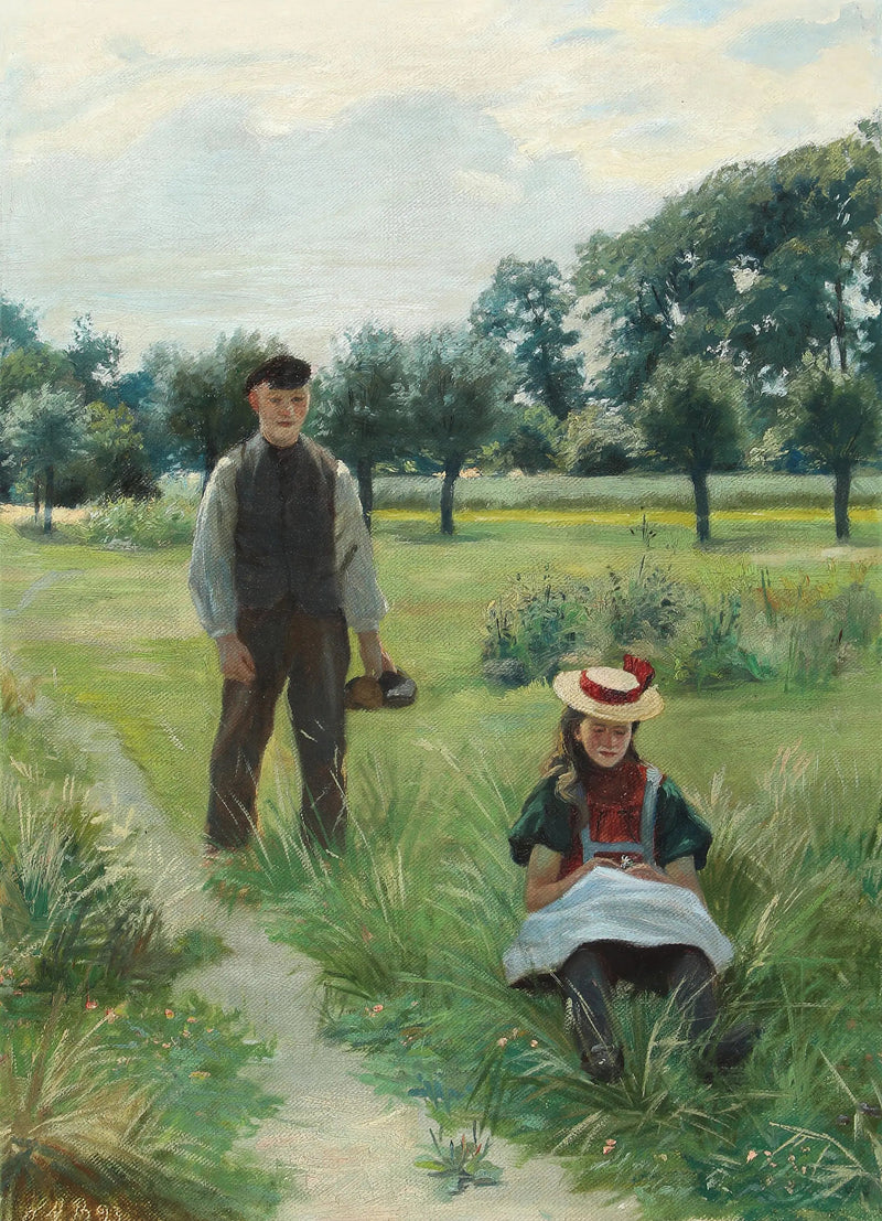 여름날의 한 남자와 한 여자가 함께하는 모습 - H. A. Brendekilde

Source:
Un jour d'été avec un jeune homme et une femme. - H. A. Brendekilde