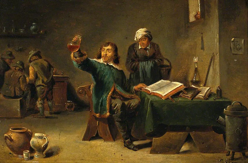 의사가 소변 병을 검사하는 모습 - 데이비드 테니에르 주니어

Source:
Un médecin examinant une fiole d'urine - David Teniers le Jeune