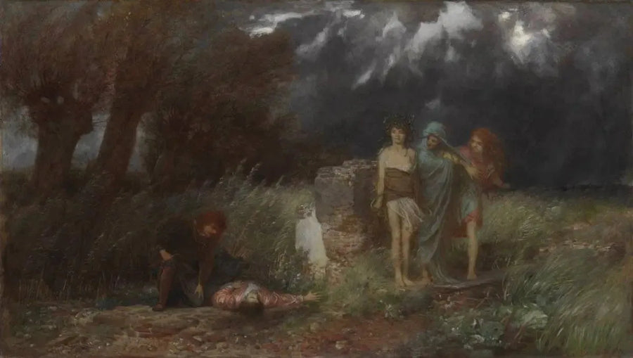 퓨리에게 쫓기는 살인자 - 아놀드 뵉클린

Source:
Un meurtrier poursuivi par des Furies - Arnold Böcklin